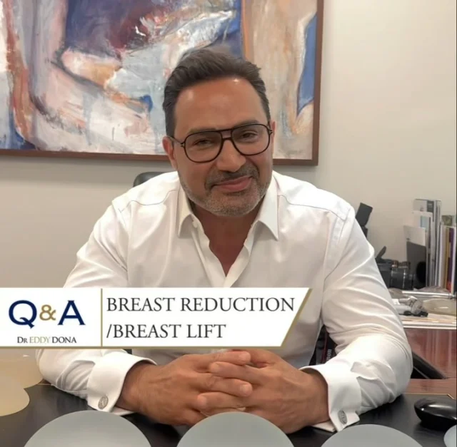 Dr Dona discusses Breast Reduction/Breast Lift(Mastopexy) 

Experience & Excellence in Plastic Surgery is what you deserve.

#MiniTummyTuck #DrEddyDona #PlasticSurgery 

All surgery carries risks. You can learn more by visiting our website - link can be found in our
bio.
Or go to http://www.drdonaplasticsurgery.com.au/surgery-risks/

DISCLAIMER: All surgeries on this page are performed by Dr Eddy Dona and are published with the written consent by the patients.
After images are generally taken between 3-6 months post-surgery.
All surgery requires recovery time.
The outcomes shown are only relevant for this patient and do not necessarily reflect the results other patients may experience, even if they have a similar body type or shape.
Results may vary due to many factors including an individual’s genetics and lifestyle.
The content on this page is general in nature and is not a substitute for a formal consultation.
Before proceeding, please seek medical advice from an appropriately qualified medical practitioner.
Dr Eddy Dona is a Specialist Plastic Surgeon
(Registration: MED0001177175)